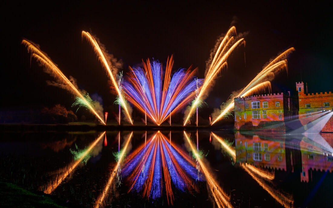 Fireworks at Leeds Castle